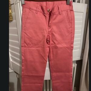 The Beaufort Bonnet Company boys 5T trousers - salmon pink - NWT